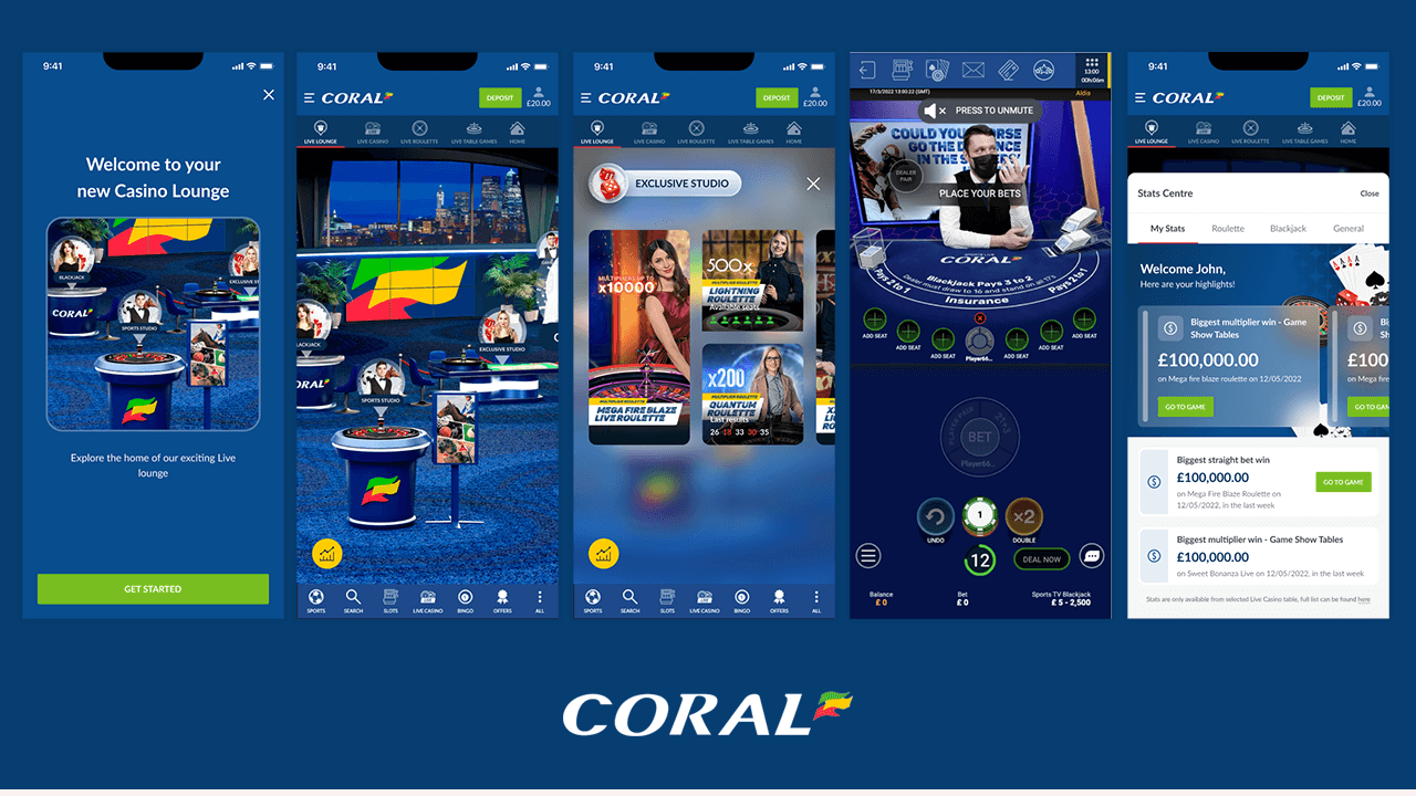 CORAL LIVE LOUNGE